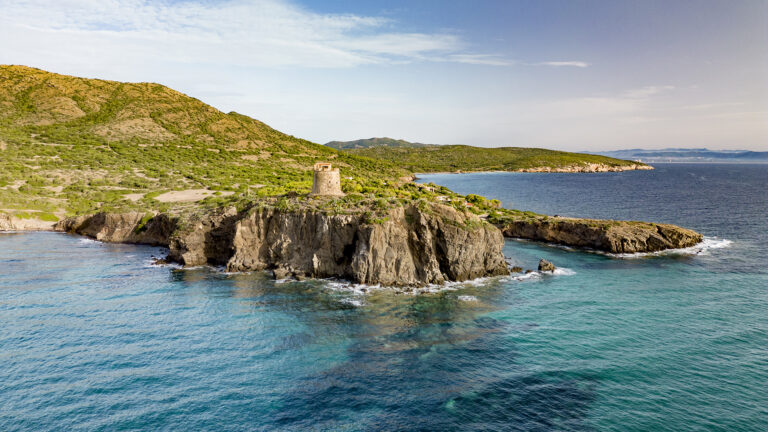 Torre Canai dal mare