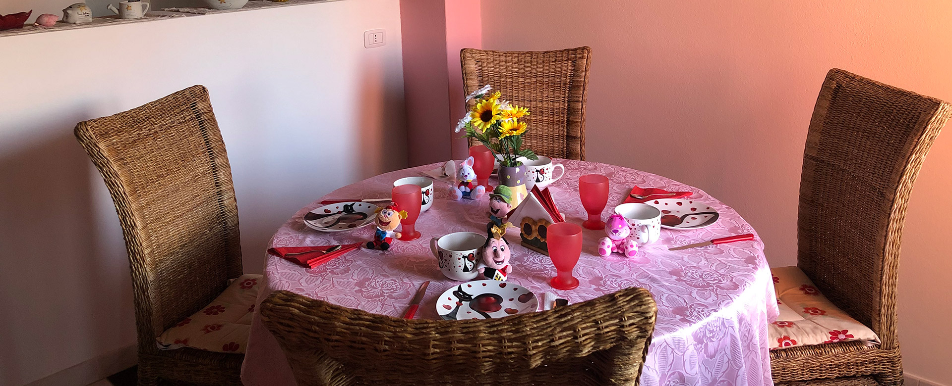 Alice nell’isola delle meraviglie B&B colazione