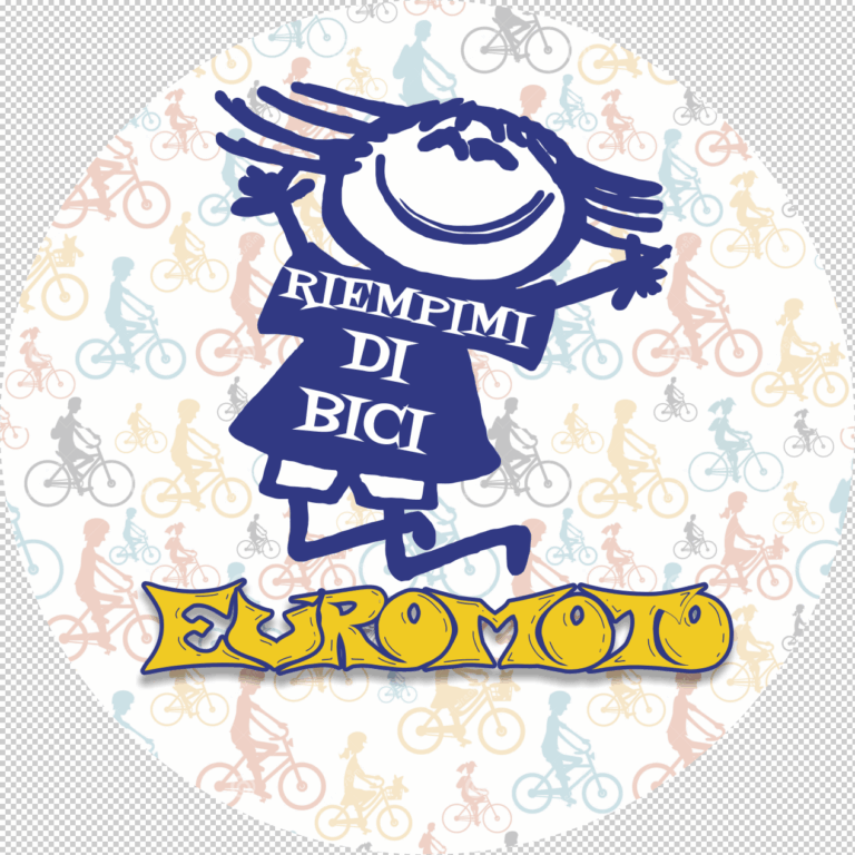 Adesivo rotondo RIEMPIMIDIBICI - Euromoto di AIO' GIANLUCA