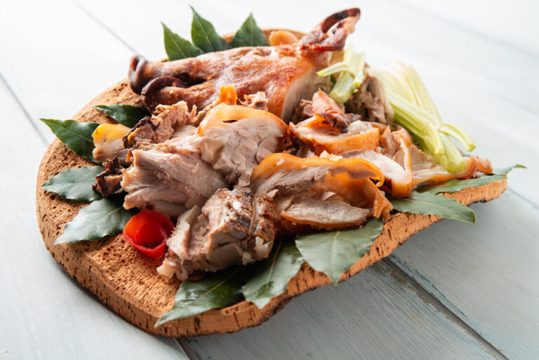 Porceddu,,Roasted,Pork,Meat,,Traditional,Food,Of,Sardinia,,Italy