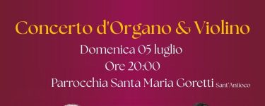 FESTIVAL ORGANISTICO 5 LUGLIO