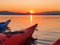 Ziru Tour Kayak - alba laguna di Sant'Antioco